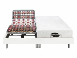 Cama eléctrica relajación terminales LYSIS - 2 x 70 x 190 cm -^NATUREA Discount