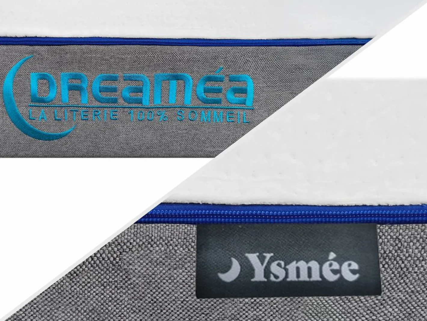 Cama eléctrica relax, espuma viscoelástica HESIODE - 2 x 70 x 190 cm^Ysmée Hot
