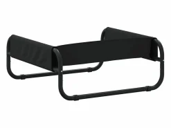 Clicnbuy Cama elevada para perros tela oxford y acero Gris antracita Discount