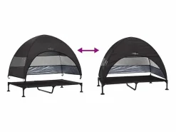 Cama Elevada para Perros 127 x 81 x 108 cm Tela y acero^Clicnbuy Best