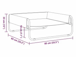 Cama elevada para perros tela oxford y acero^Clicnbuy