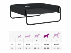 Cama elevada para perros tela oxford y acero^Clicnbuy