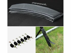Cama elástica con pack de accesorios, 305cm^Sweeek Sale