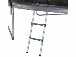 Sweeek Cama elástica red interior con pack de accesorios, 430cm Gris Outlet
