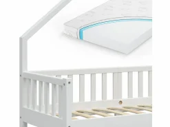 Vicco Cama en forma de casa 168x83x155 noemi Blanco New