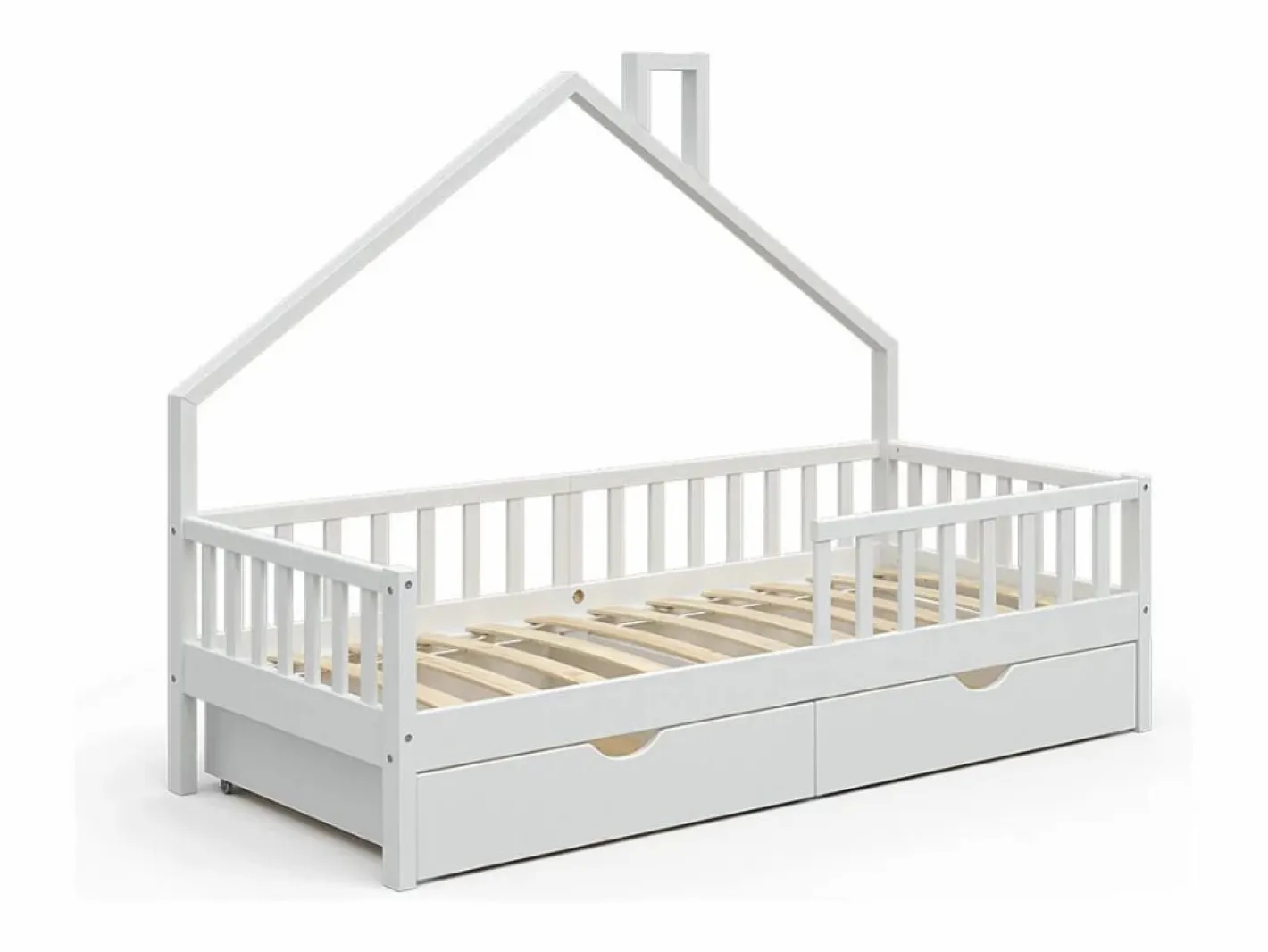 Vicco Cama en forma de casa 208x93x155 noemi Blanco New