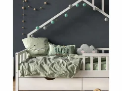Vicco Cama en forma de casa 208x93x155 noemi Blanco New