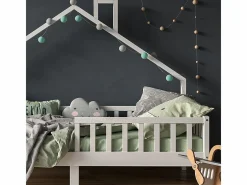 Vicco Cama Montessori|Cama en forma de casa 208x93x155 noemi