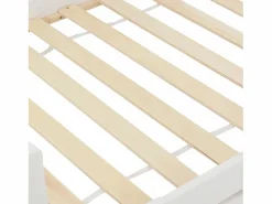 Merax Cama Montessori|Cama infantil cabina 90 x 200 cm con cabecero - Pino + Tablero de partículas + Contrachapado - (sin colchón)