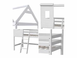 Happy Garden Cama Montessori|Cama infantil de entrepiso 190x90cm MARGOT