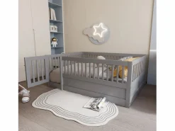 Hauss Spole Cama Montessori|Cama infantil de 140x200 cm con estructura y puerta pequeña (sin colchón ni estructura)