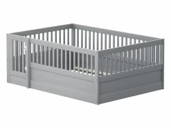 Hauss Spole Cama Montessori|Cama infantil de 140x200 cm con estructura y puerta pequeña (sin colchón ni estructura)
