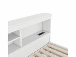 Hauss Spole Cama Nido|Cama infantil 90x200 cm con estantería, cama nido 90x190 cm, MDF , sin colchón