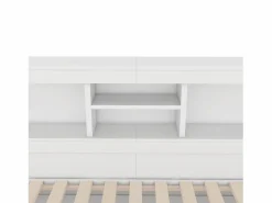 Hauss Spole Cama Nido|Cama infantil 90x200 cm con estantería, cama nido 90x190 cm, MDF , sin colchón