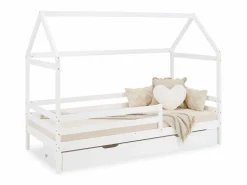 Cama infantil 207x158x97 cm blanca^ Clearance