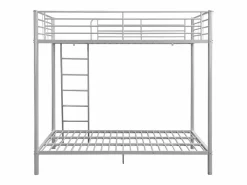 Cama litera GEMINI II de 2x140x190 cm en color plata^Vente-unique Best