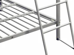 Cama litera GEMINI II de 2x140x190 cm en color plata^Vente-unique Best