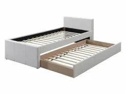 Cama nido 90 x 190 cm tela - DORITALO^Vente-unique Online