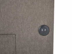 Cama nido 2 x 80 x 200 cm con almacenamiento y puerto USB en tela - ORAVAYA^Vente-unique Sale