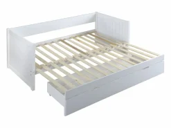 Vente-unique Cama nido ALFIERO 90 x 190 o 174 x 190 cm - Con almacenaje - Blanco Online