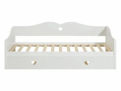 Cama nido con dos camas de 90 x 190 cm de pino y MDF - DASTIVA^Vente-unique Clearance