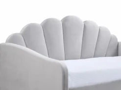 Cama nido con forma de concha 2 x 90 x 190 cm terciopelo - ELUSIA^Vente-unique Sale