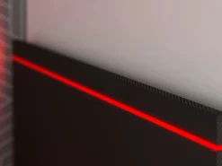 Cama nido gamer 90 x 200 et 90 x 190 cm escritorio LEDs antracita y rojo + colchón VOUANI^Vente-unique New