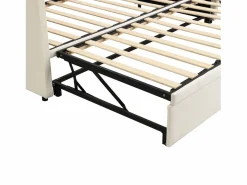 Merax Cama Diván|Cama Nido|Cama nido infantil 90 x 200 cm - terciopelo - estilo contemporáneo - color