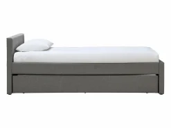 Miliboo Cama Diván|Cama Nido|Cama nido infantil 90 × 195 cm tela MACCO
