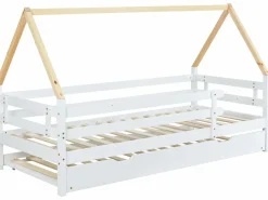 Cama nido 90x200cm con somier - cama cabina de madera maciza -^ModernLuxe Sale