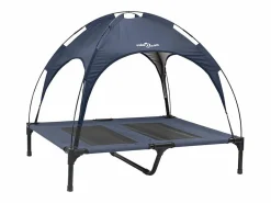 Clicnbuy Cama para perro Azul marino l Acero Azul oscuro Hot