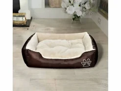 Clicnbuy Cama para perro con cojín acolchado talla XL Marru00f3n Clearance