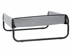 Clicnbuy Cama para perro l Tela Oxford y Acero Gris claro Best
