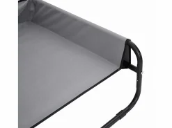Clicnbuy Cama para perro l Tela Oxford y Acero Gris claro Best