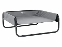 Clicnbuy Cama para perro m Tela Oxford y Acero Gris claro Clearance