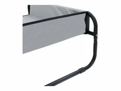 Clicnbuy Cama para perro m Tela Oxford y Acero Gris claro Clearance