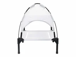 Clicnbuy Cama De Animales De Compañía|Cama para perro Gris plata s Acero