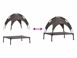 Cama para perro Marrón m Acero^Clicnbuy Sale