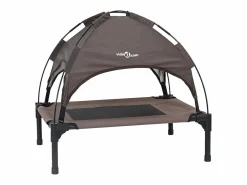 Clicnbuy Cama para perro Marrón m Acero Marru00f3n New