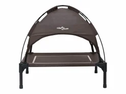 Clicnbuy Cama De Animales De Compañía|Cama para perro Marrón s Acero