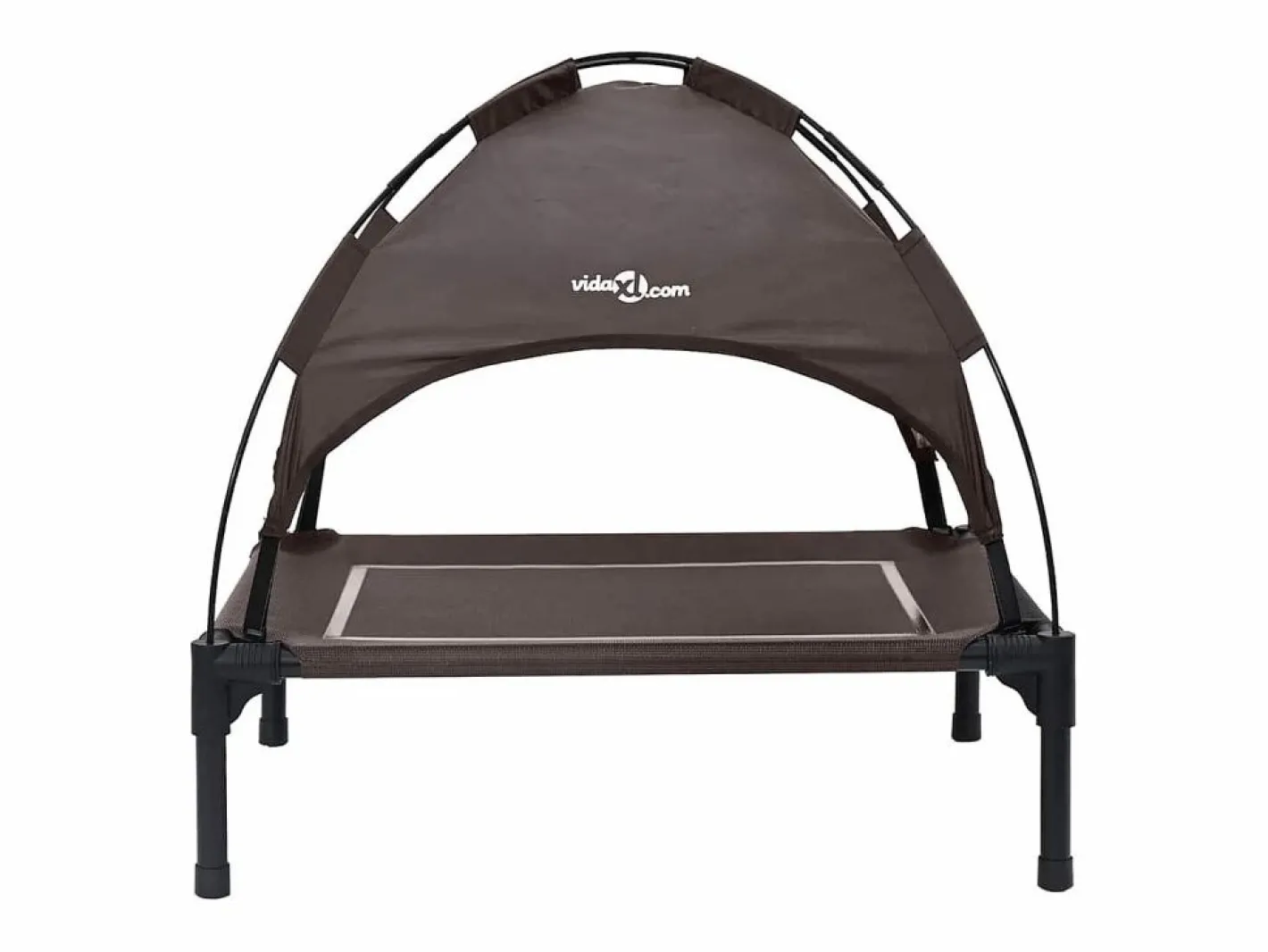 Clicnbuy Cama De Animales De Compañía|Cama para perro Marrón s Acero