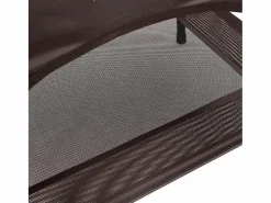 Clicnbuy Cama De Animales De Compañía|Cama para perro Marrón s Acero