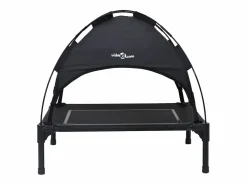 Clicnbuy Cama para perro s Acero Negro Online