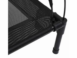 Clicnbuy Cama para perro s Acero Negro Online