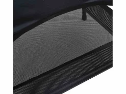 Clicnbuy Cama para perro s Acero Negro Online