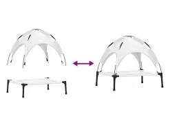 Clicnbuy Cama De Animales De Compañía|Cama para perro m Acero