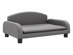 Clicnbuy Cama De Animales De Compañía|Cama para perros de cuero sintético 70x45x30 cm