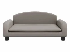 Clicnbuy Cama para perros de tela gris taupé 70x45x30 cm Topo Clearance