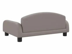 Clicnbuy Cama para perros de tela gris taupé 70x45x30 cm Topo Clearance