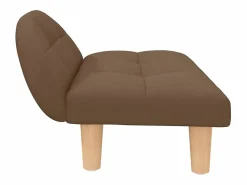 Clicnbuy Cama De Animales De Compañía|Cama para perros de tela marrón 70x52x30 cm